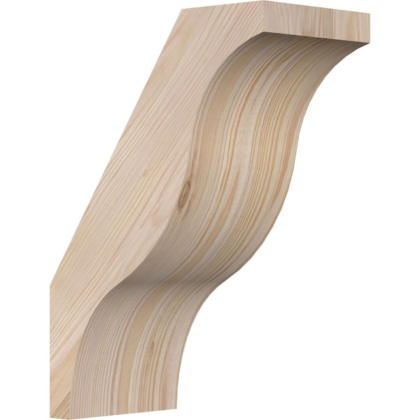 Ekena Millwork 5 1/2"W x 10"D x 14"H Funston Smooth Knee Brace, Douglas Fir BRC06X10X14FST00SDF - main